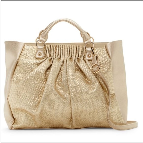 Branwen Weekend Large Tote-Gold. - Picture 1 of 8